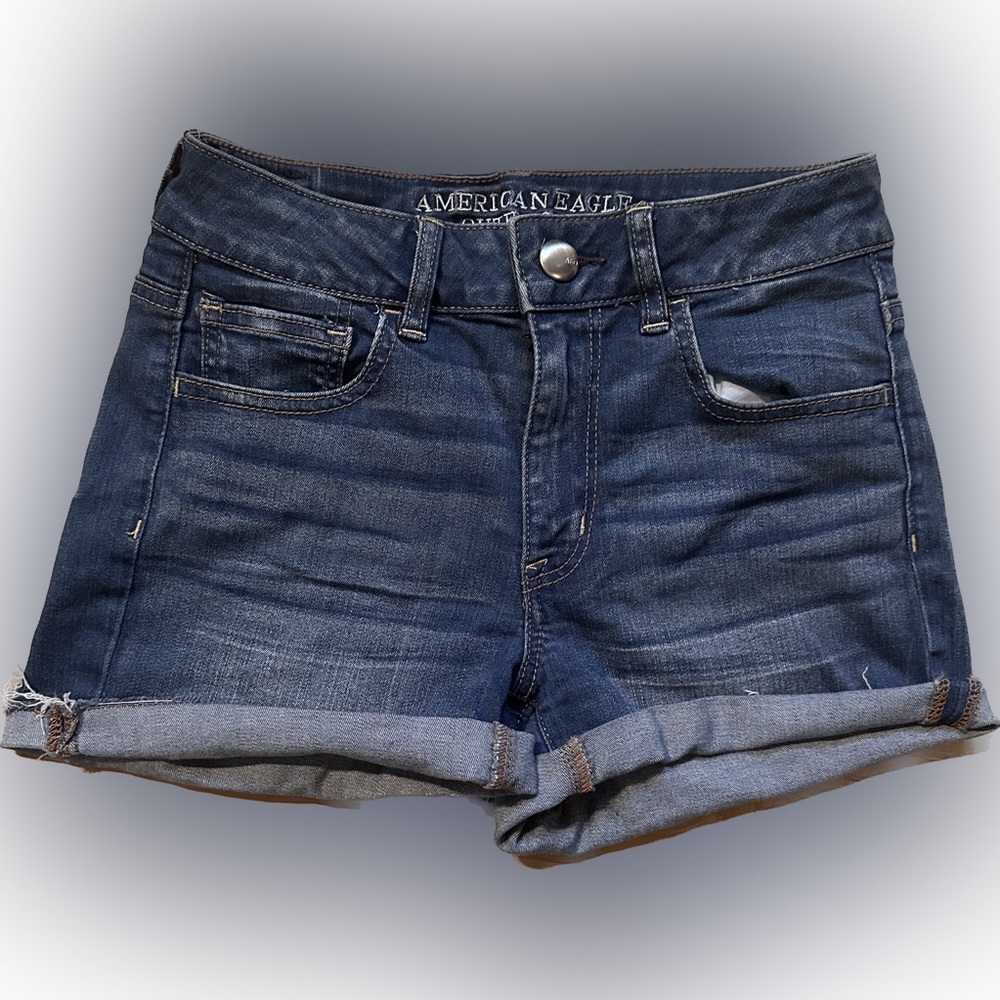 American Eagle Women Hi Rise Shortie